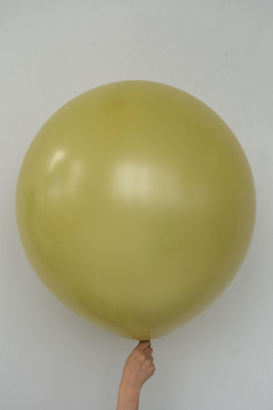 Гелиевый шар оливковый 60 см