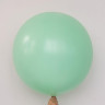 Гелиевый шар макарун зеленый 60 см