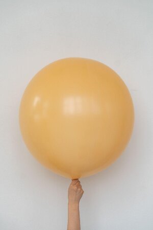 Гелиевый шар персиковый 60 см