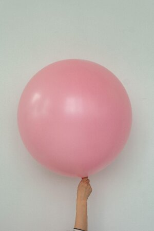 Гелиевый шар розовый 60 см