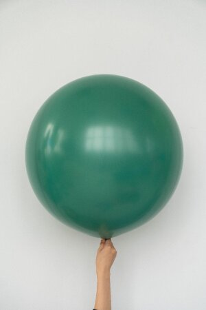 Гелиевый шар темно-зеленый 60 см