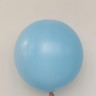 Гелиевый шар макарун нежно-голубой 60 см
